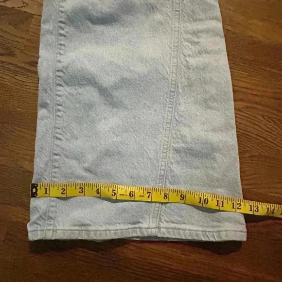 We the Free by Free People Super Flare High Waisted Light Wash Jeans, Size 29 - Picture 3 of 9